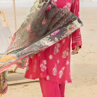 Maple Silk Pink Unstitched Suit - Almirah