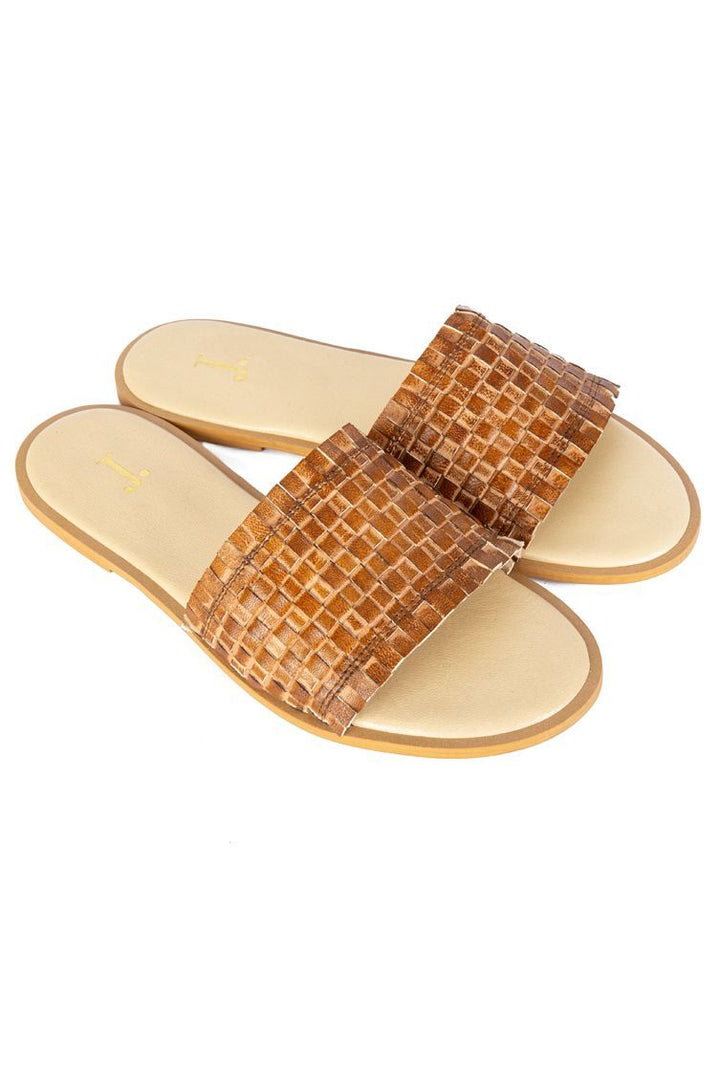 Plain Mustard Footwear - J. Junaid Jamshed