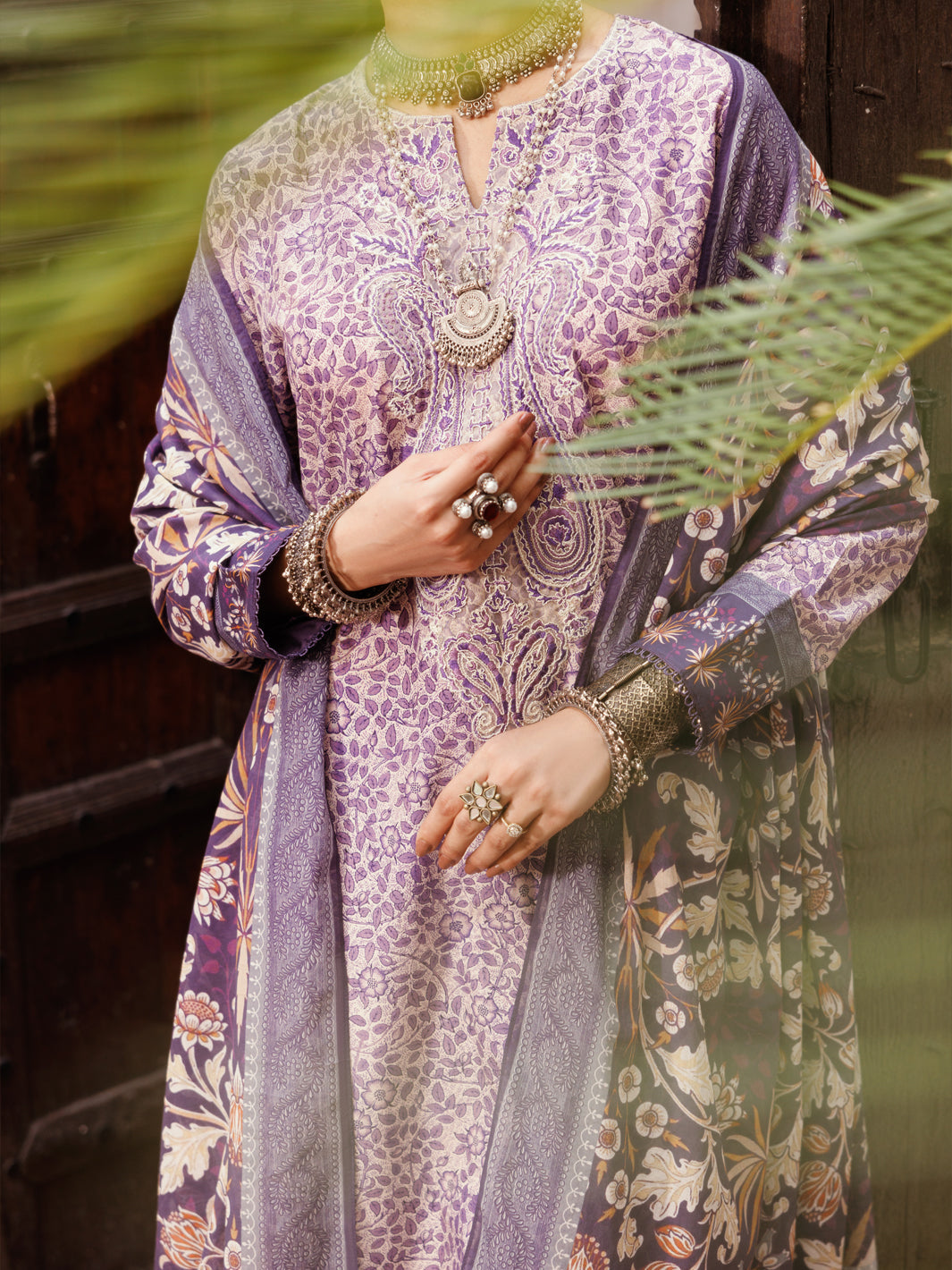 Lawn Light Purple Stitched Suit - Almirah
