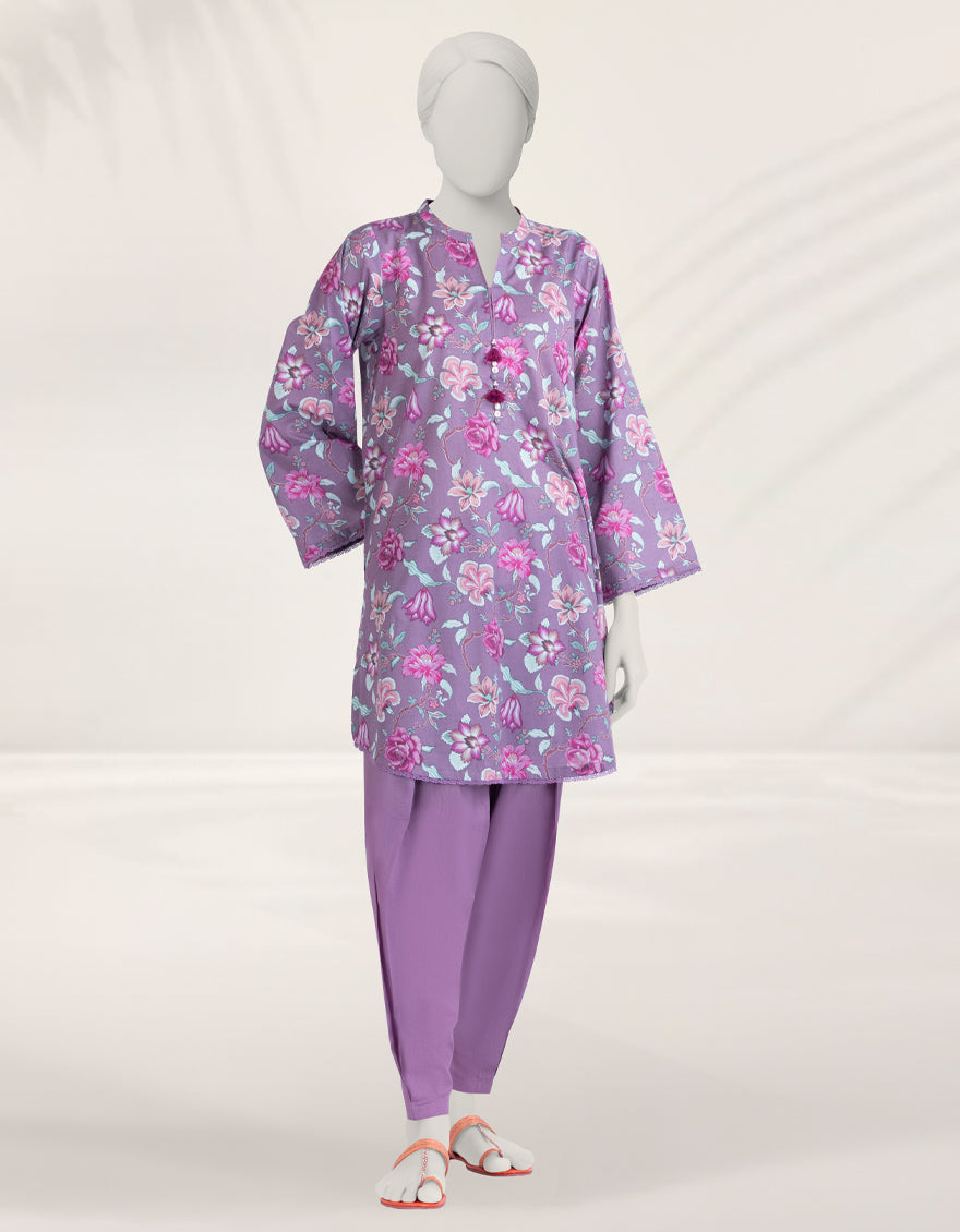 Liminal Multicolor Unstitched Suit - J. Junaid Jamshed