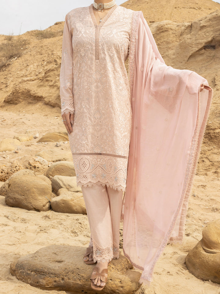 Lawn Skin Stitched Suit - Almirah
