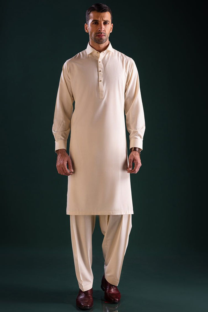 Blended Cream Shalwar Kameez - Cast & Crew