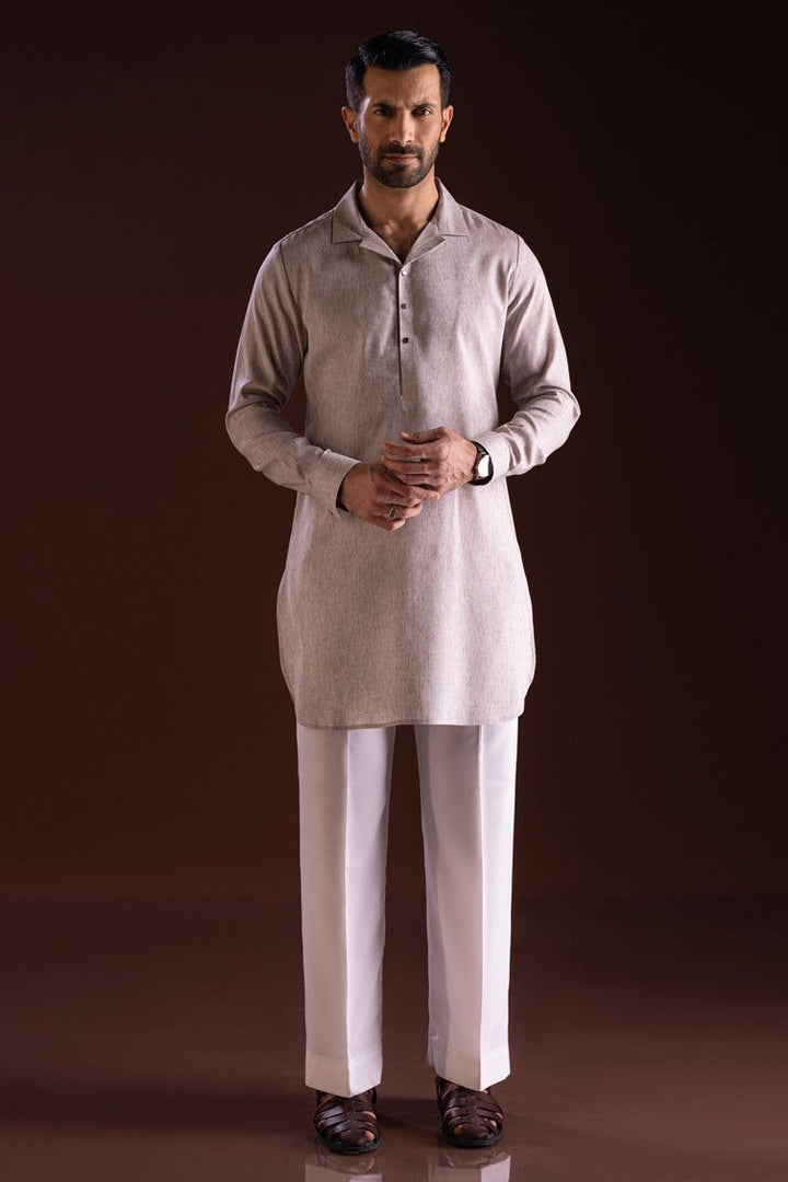Blended Grey Kurta Trouser - Cast & Crew