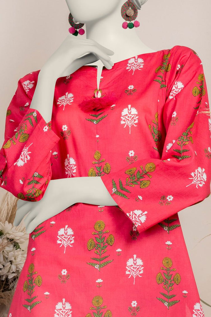 Liminal Pink Kurti - J. Junaid Jamshed