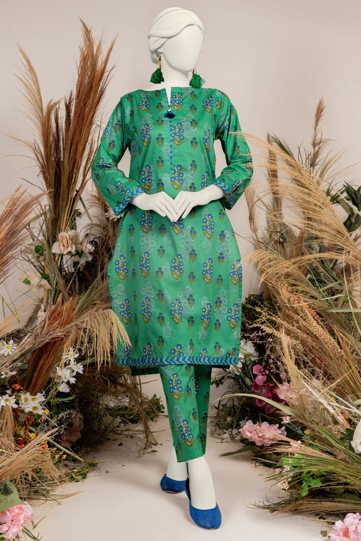 Liminal Green Kurti - J. Junaid Jamshed