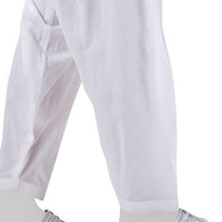 Lawn Off White Trouser - J. Junaid Jamshed