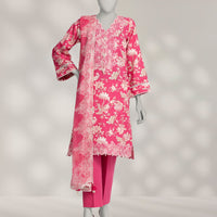 Karandi Multicolor Unstitched Suit - J. Junaid Jamshed