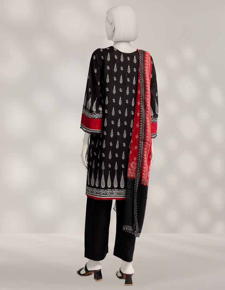 Cambric Multicolor Unstitched Suit - J. Junaid Jamshed