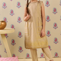 Lawn Brown Kurti - J. Junaid Jamshed