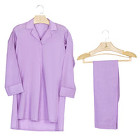 Lawn Lilac Stitched Suit - J. Junaid Jamshed