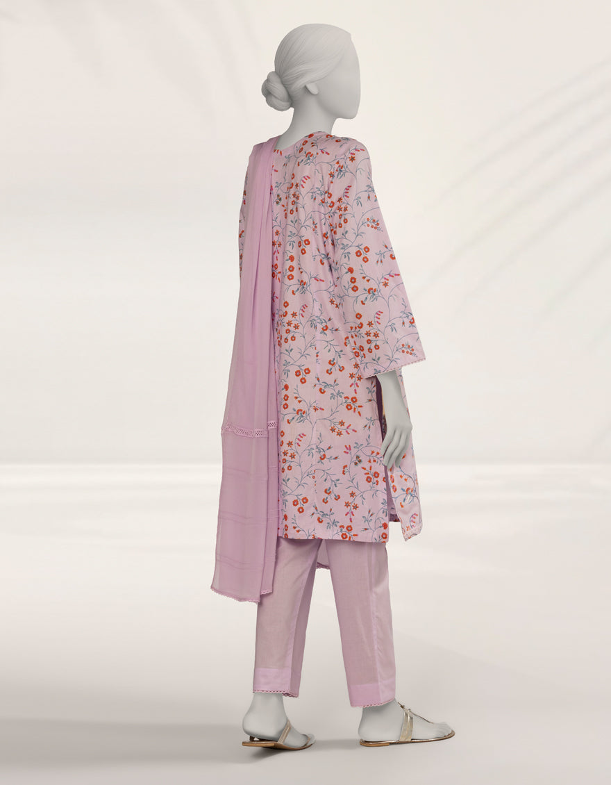 Liminal Pink Stitched Suit - J. Junaid Jamshed