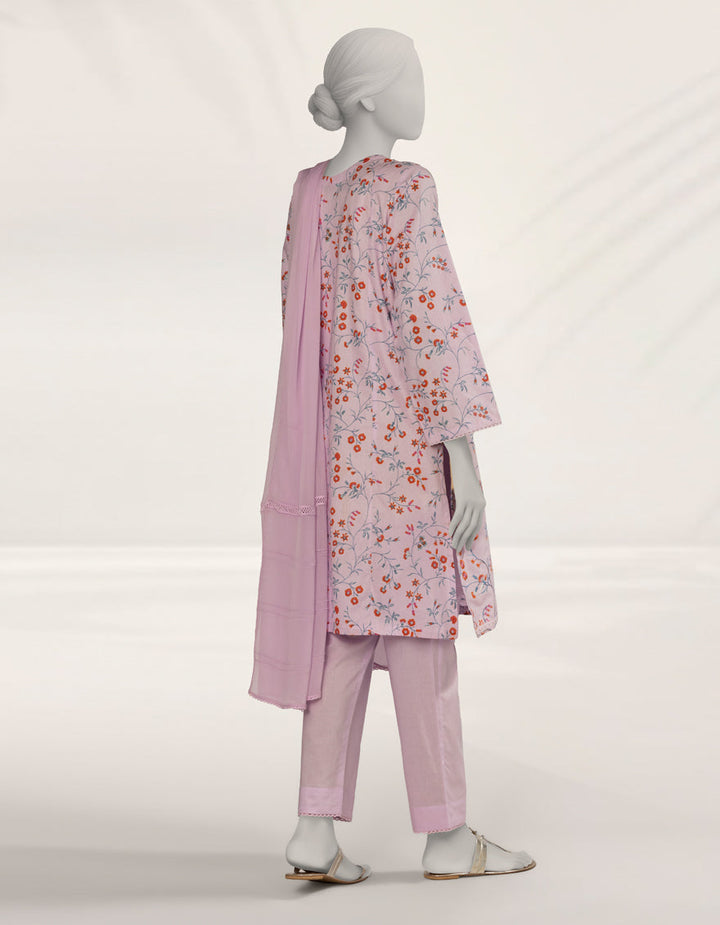 Liminal Pink Stitched Suit - J. Junaid Jamshed