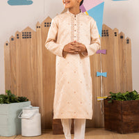 Polyester Pink Special Kurta - J. Junaid Jamshed