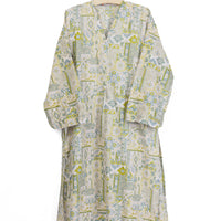 Lawn Multicolor Kurti - J. Junaid Jamshed