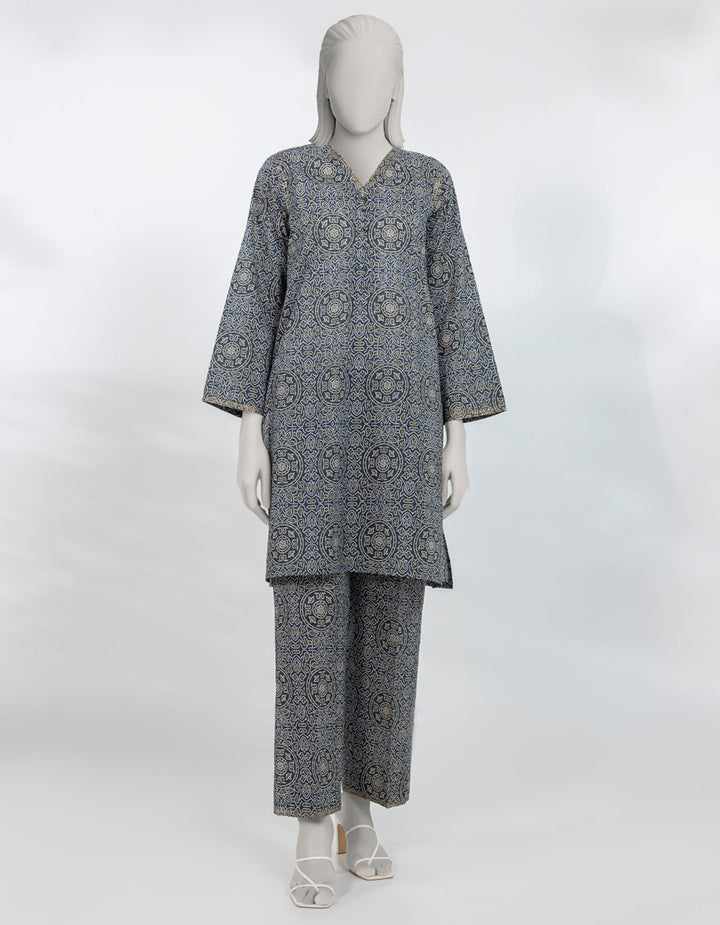 Lawn Black Kurti - J. Junaid Jamshed
