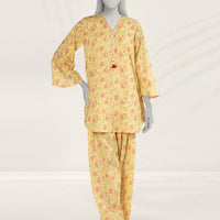 Lawn Lemon Kurti - J. Junaid Jamshed