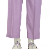 Raw Silk Lilac Trouser - J. Junaid Jamshed