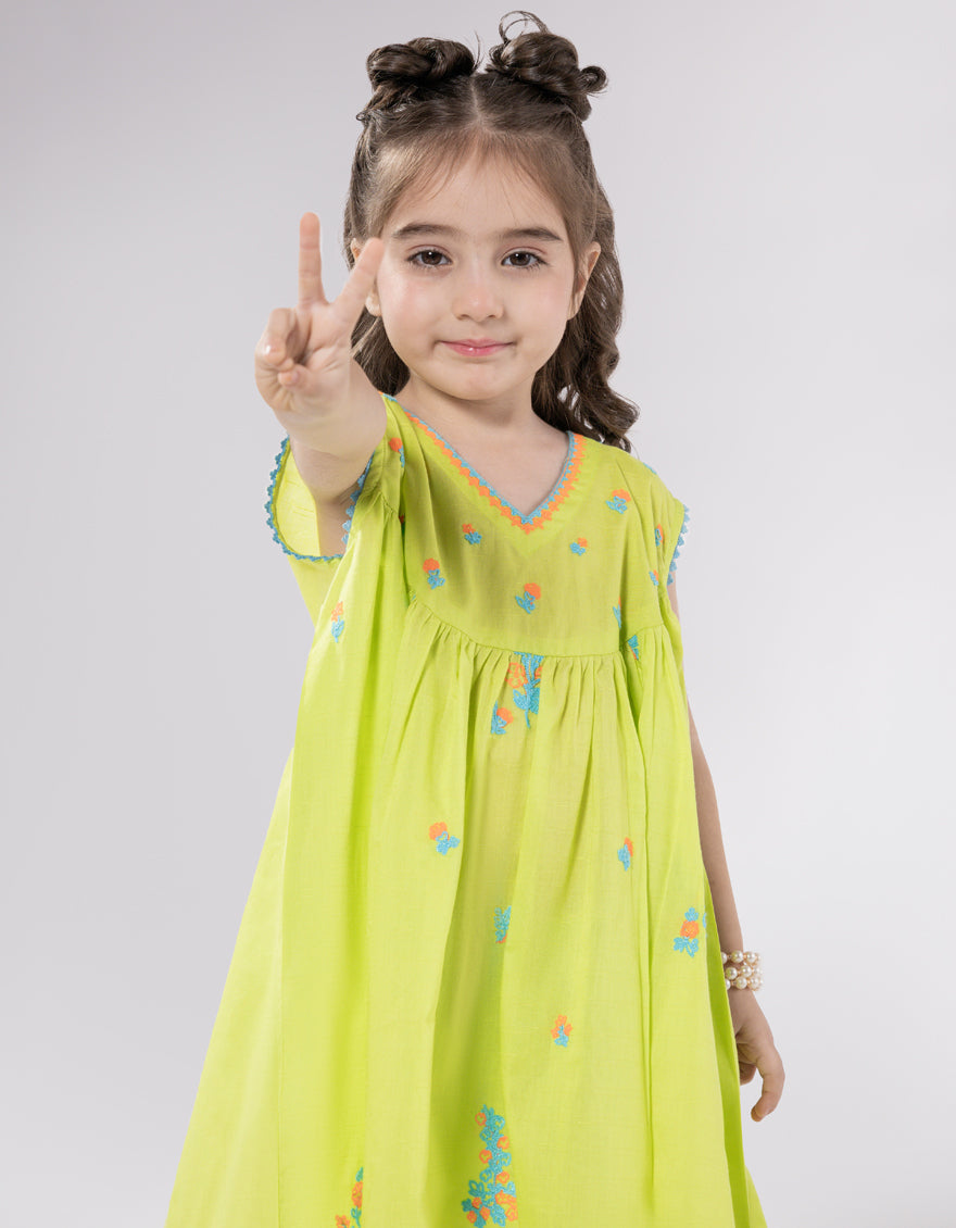 Dobby Light Green Stitched Suit - J. Junaid Jamshed