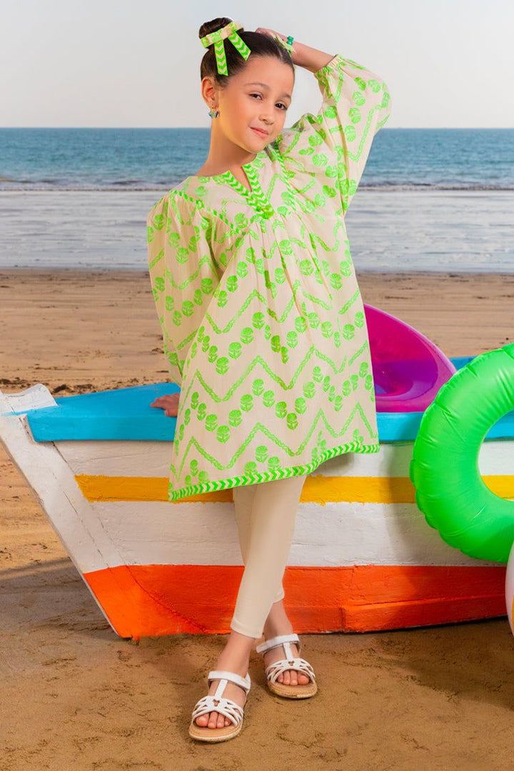 Lawn White Kurti - J. Junaid Jamshed