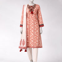 Lawn Multicolor Unstitched Suit - J. Junaid Jamshed