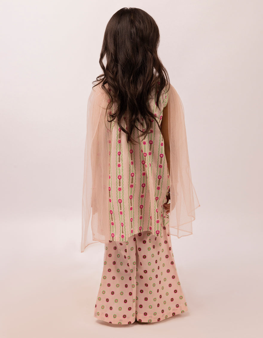 Lawn Pink Stitched Suit - J. Junaid Jamshed