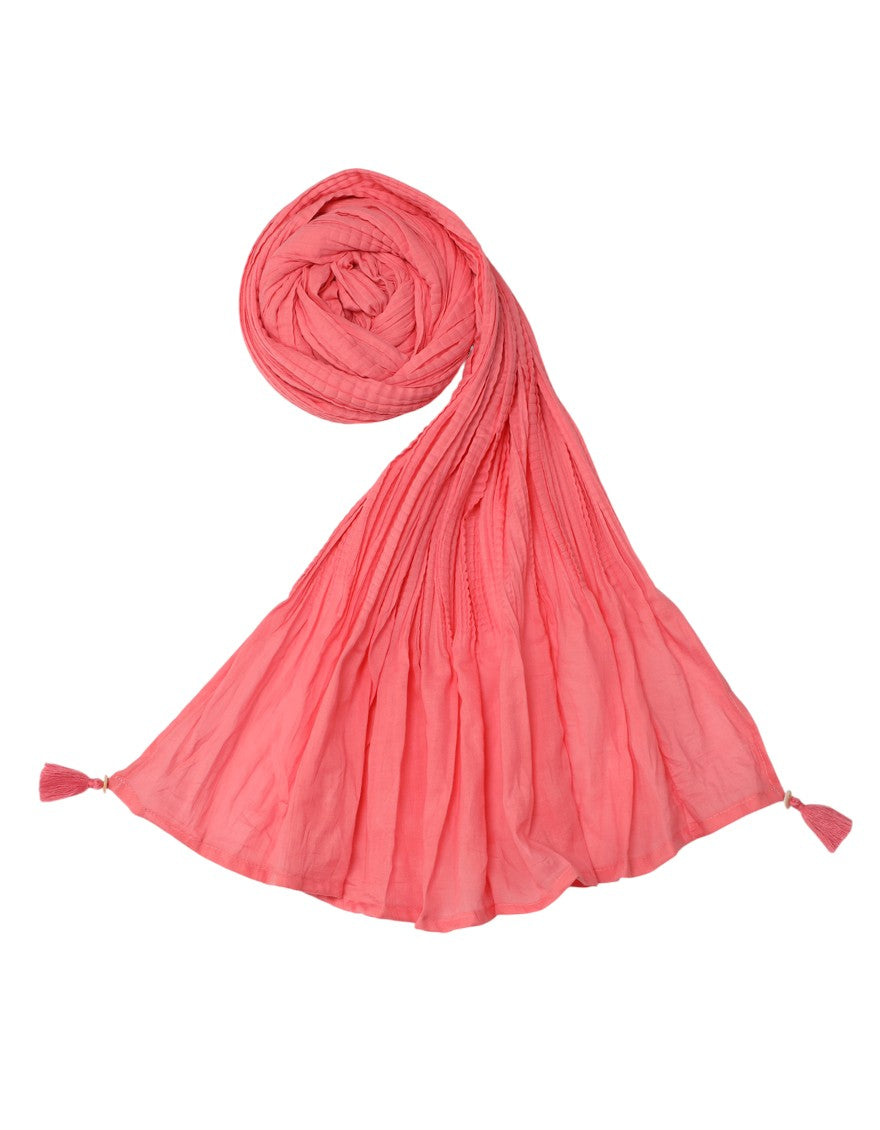 Pink Dupatta - J. Junaid Jamshed