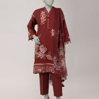 Lawn Multi Unstitched Suit - J. Junaid Jamshed