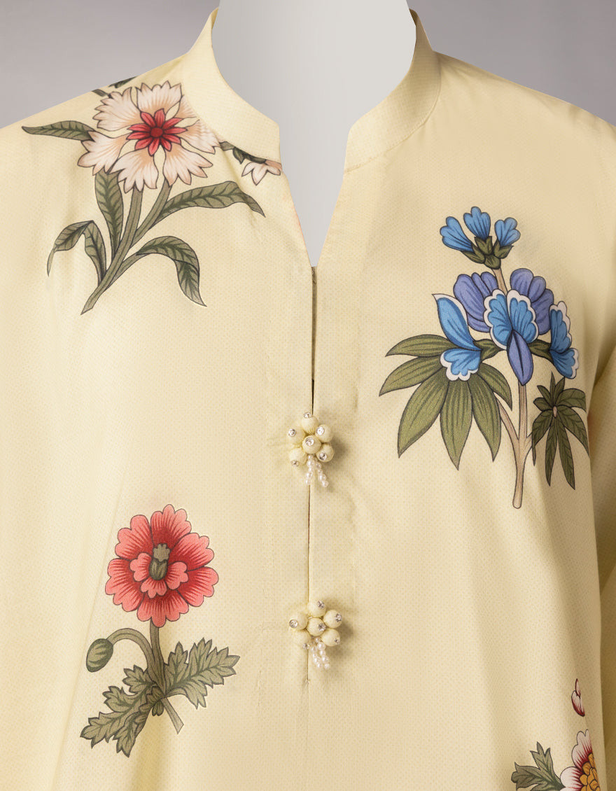 Cotton Viscose Multicolor Unstitched Suit - J. Junaid Jamshed