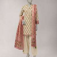 Lawn Multicolor Unstitched Suit - J. Junaid Jamshed