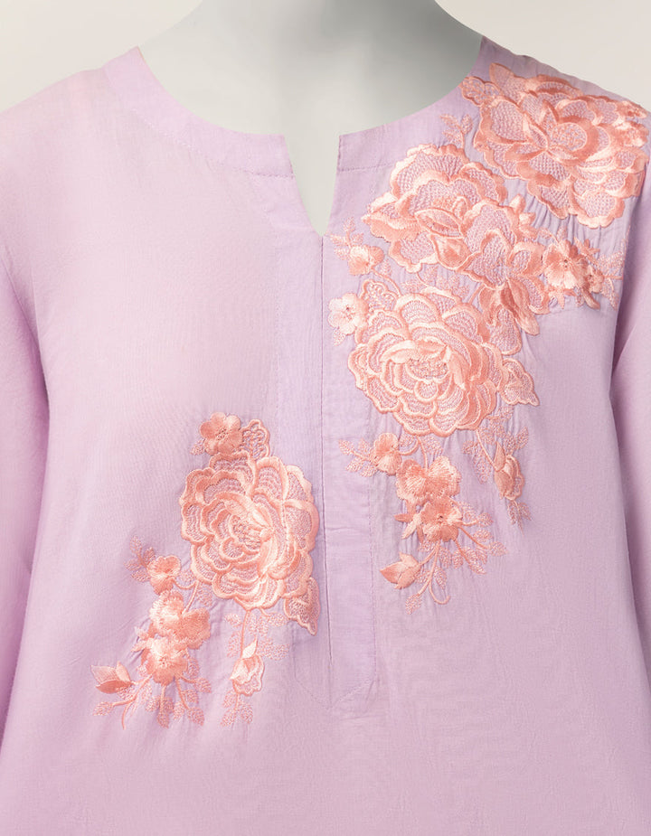 Lawn Lilac Kurti - J. Junaid Jamshed