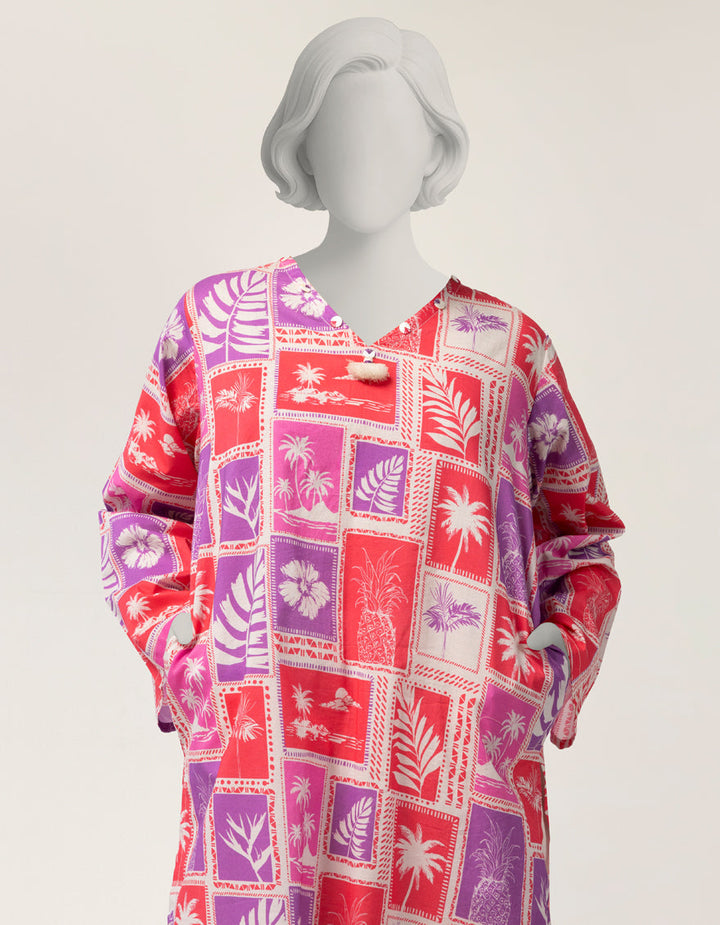 Lawn Multicolor Kurti - J. Junaid Jamshed