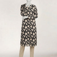 Lawn Black Kurti - J. Junaid Jamshed