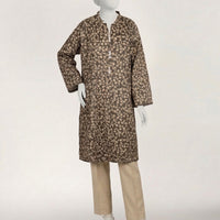 Lawn Grey Kurti - J. Junaid Jamshed