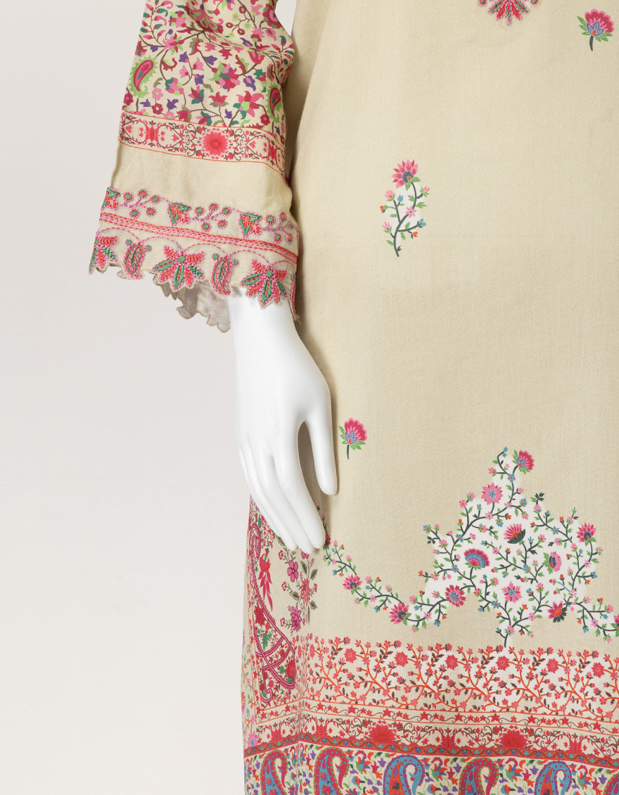 Cotton Viscose Green Stitched Suit - J. Junaid Jamshed