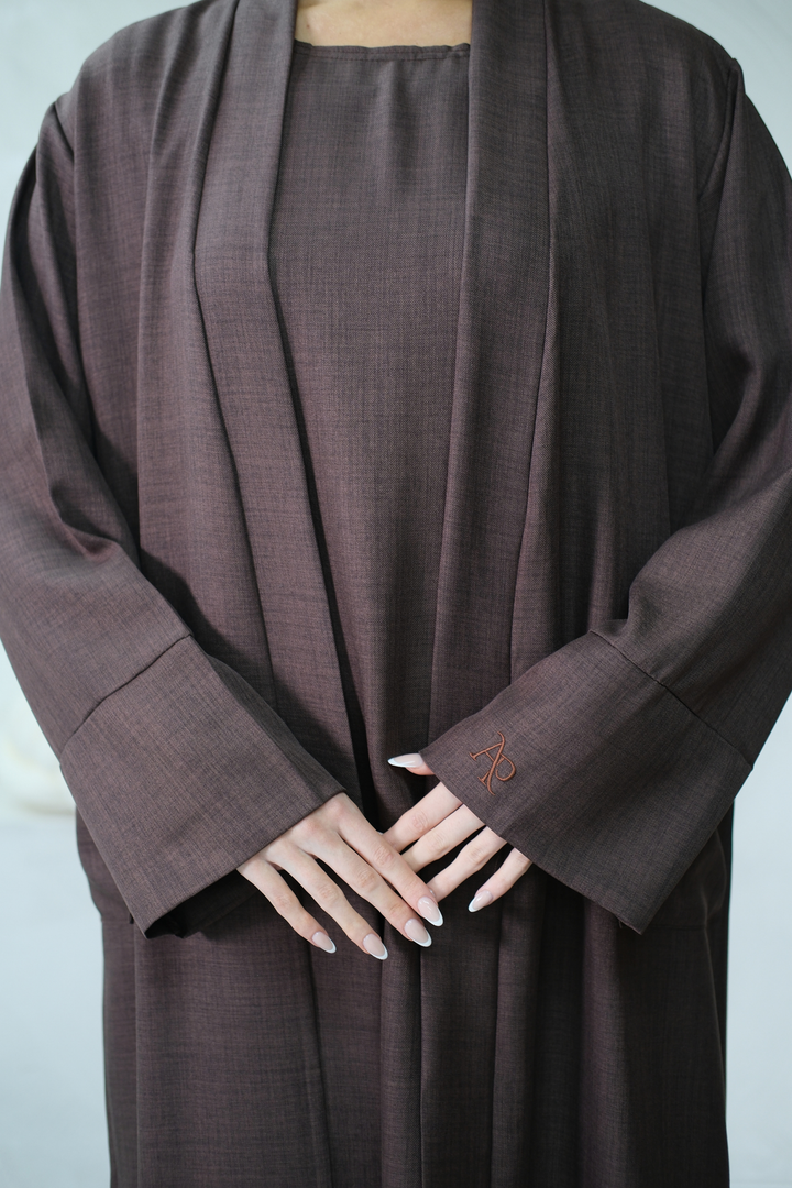 Le Noir Chocolate Abaya