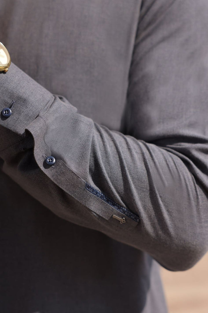 Blended Light Grey Shalwar Kameez - Almirah