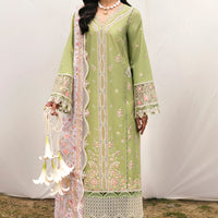 Lovisa - Qalamkar Qlinekari Lawn Stitched