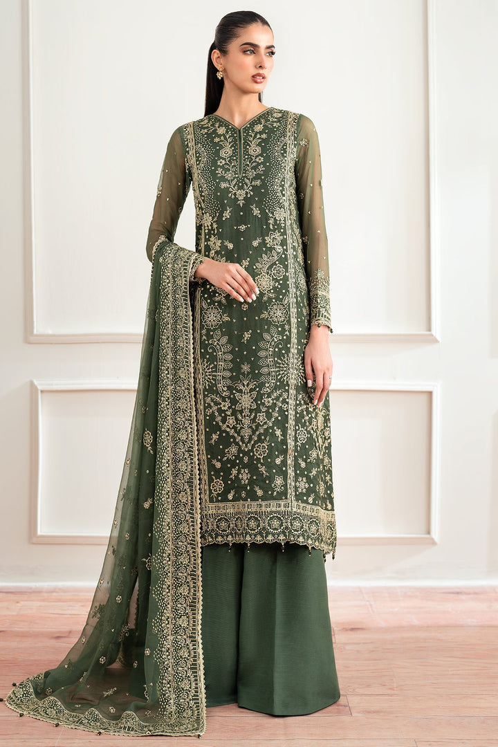 Muted Moss - Farasha Essence Formals Stitched
