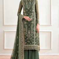Muted Moss - Farasha Essence Formals Stitched