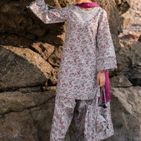 Lawn Light Green Stitched Suit - Jazmin