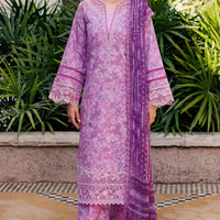 Lavender Rush - Farasha Printed Essentials Stitched