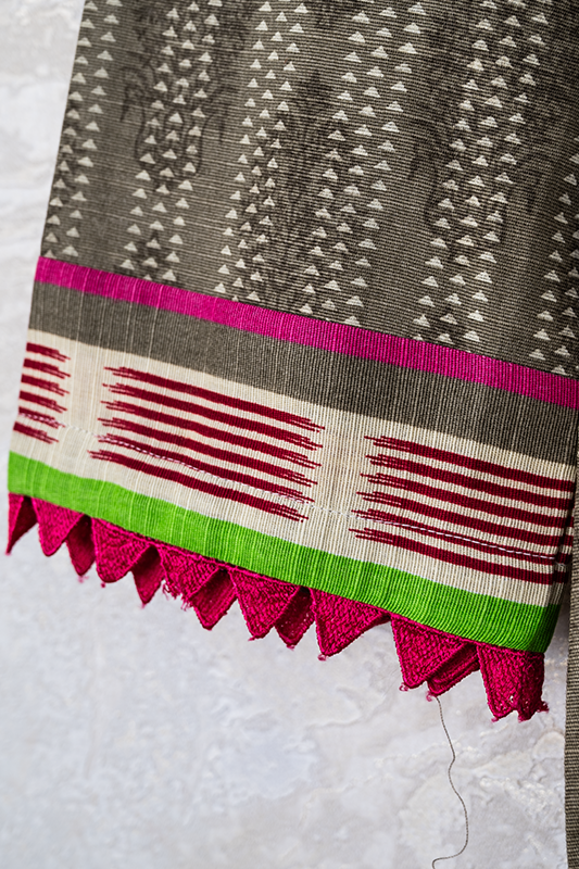 Cotton Green 3 Piece Khaddar Suit - Alkaram