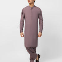 Blended Mauve Shalwar Kameez - J. Junaid Jamshed