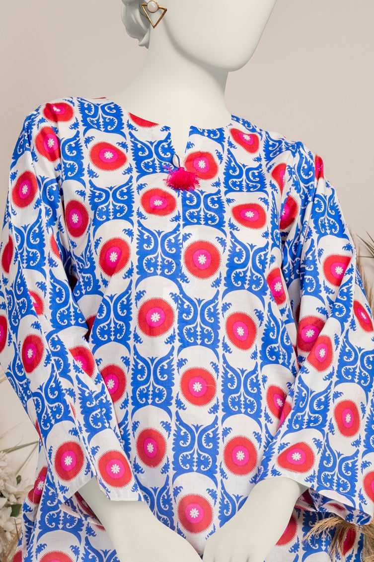 Liminal Blue Kurti - J. Junaid Jamshed