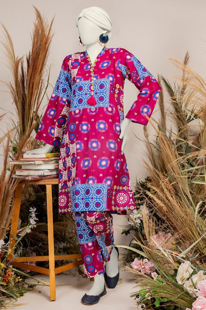 Liminal Pink Kurti - J. Junaid Jamshed