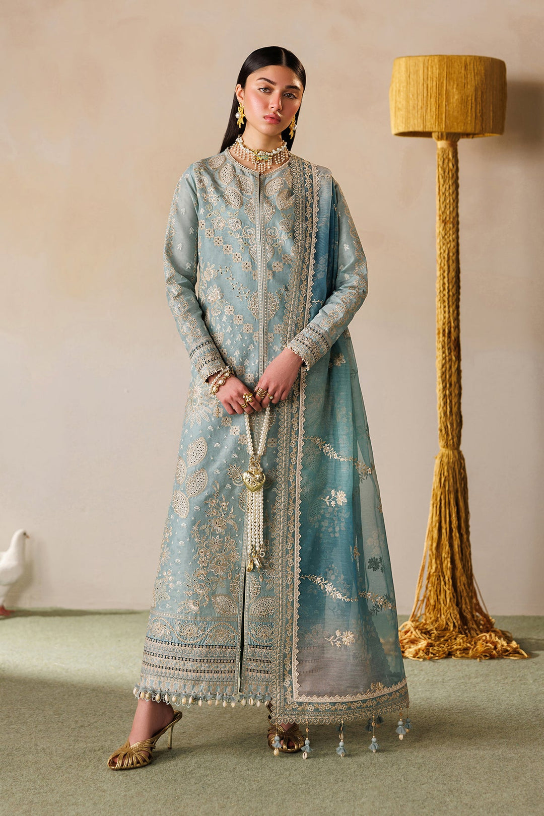 Design 1 - Baroque Eid Luxe Lawn Stitched