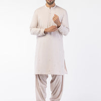 Blended Tea Pink Shalwar Kameez - Almirah
