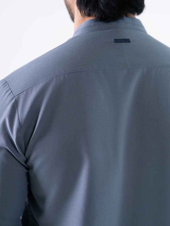 Blended Grey Shalwar Kameez - Almirah