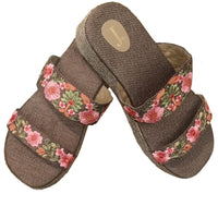 Brown Chappal- J. Junaid Jamshed
