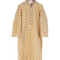 Polyester Brown Special Kurta - J. Junaid Jamshed